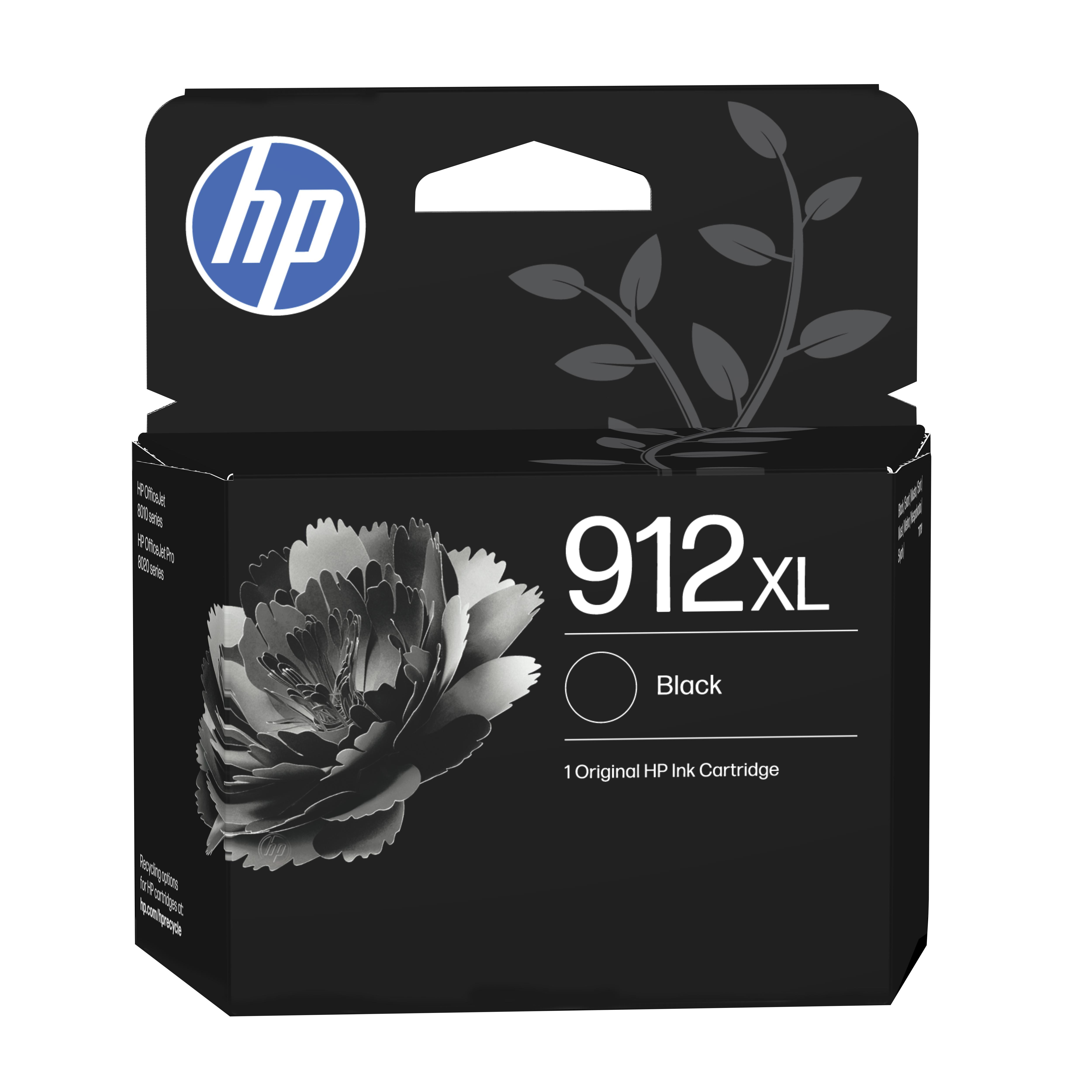 HP Original 912XL Druckerpatrone Schwarz (3YL84AE#LS1) für ca. 720 Seiten Instant Ink