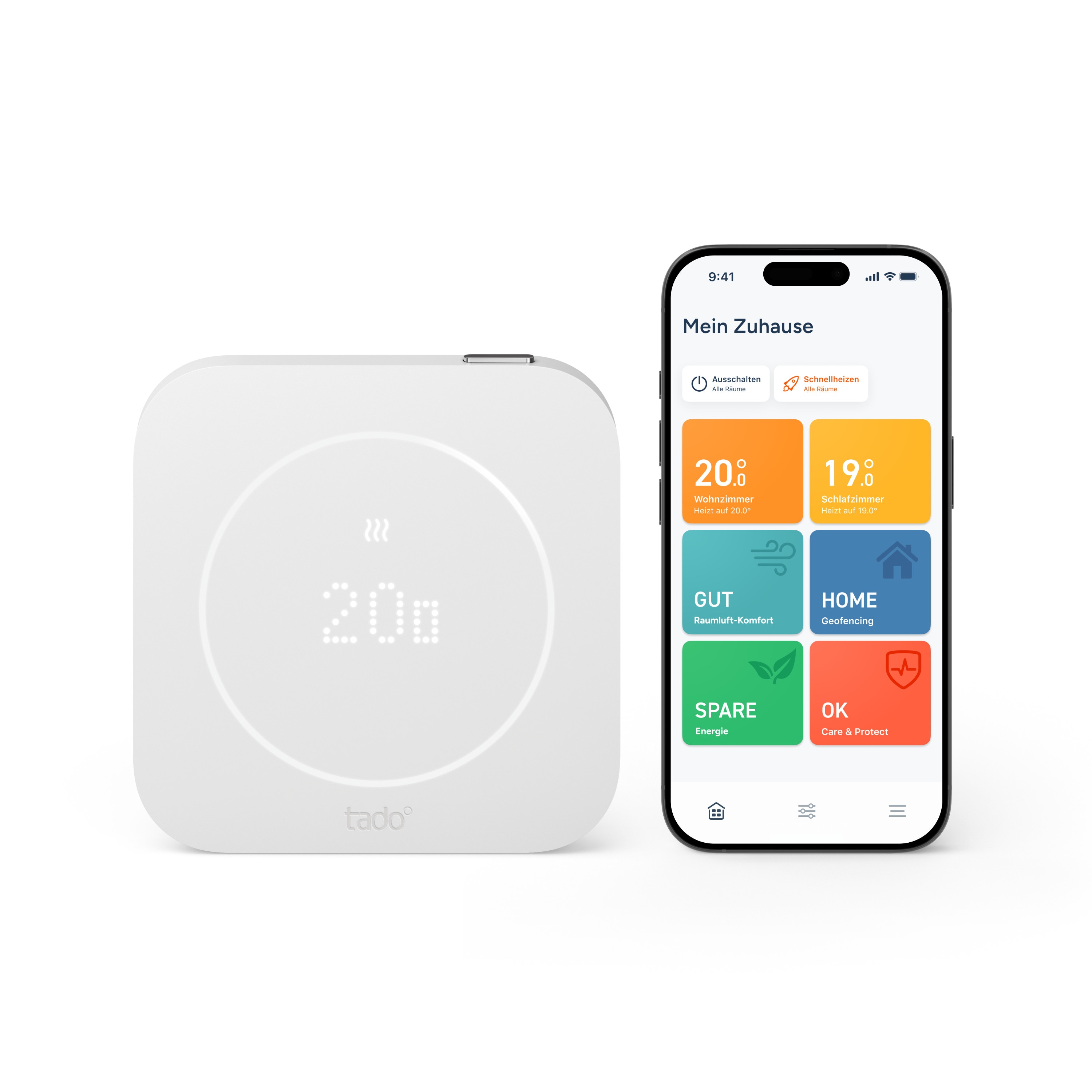 tado° Verkabeltes Smartes Thermostat X (2. Gen.) - für Fußbodenheizungen und Gasthermen (230V) - 6er-Set - Image 2