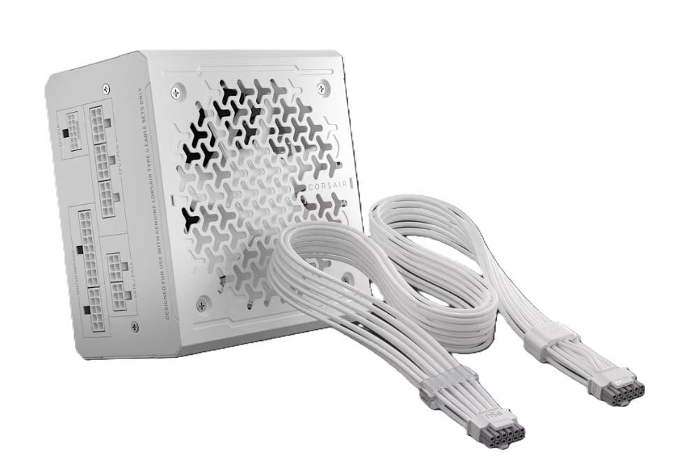 Corsair RM850e White 850 Watt Netzteil Cybernetics Platinum ATX3.1 PCie5.1 (modular) 120mm