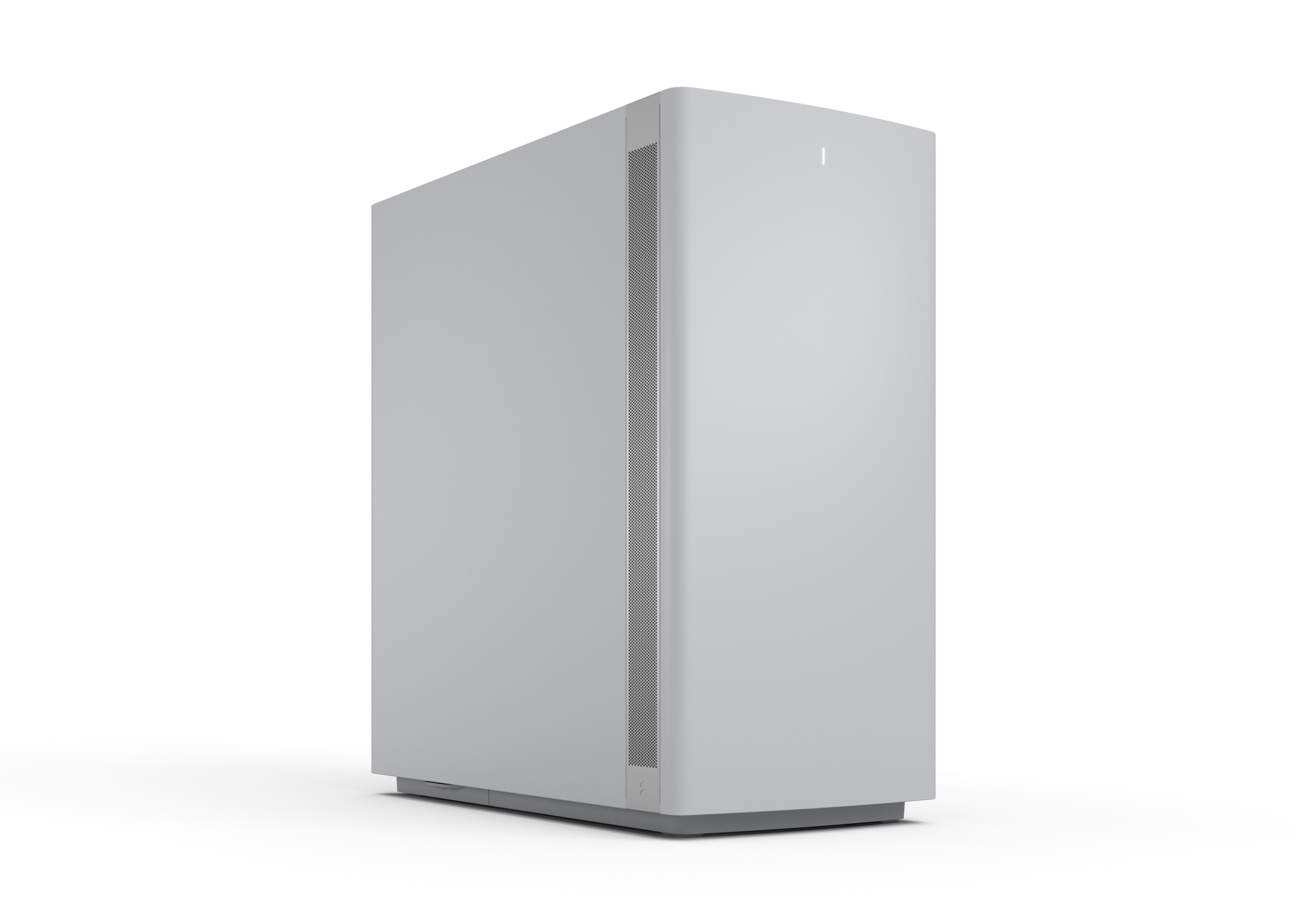 Fractal Design Pc-Gehäuse Mittel-Tower - Define One Light Solid - Geschlossene Front - Optimierte Kühlung - Weiß - Bild 3