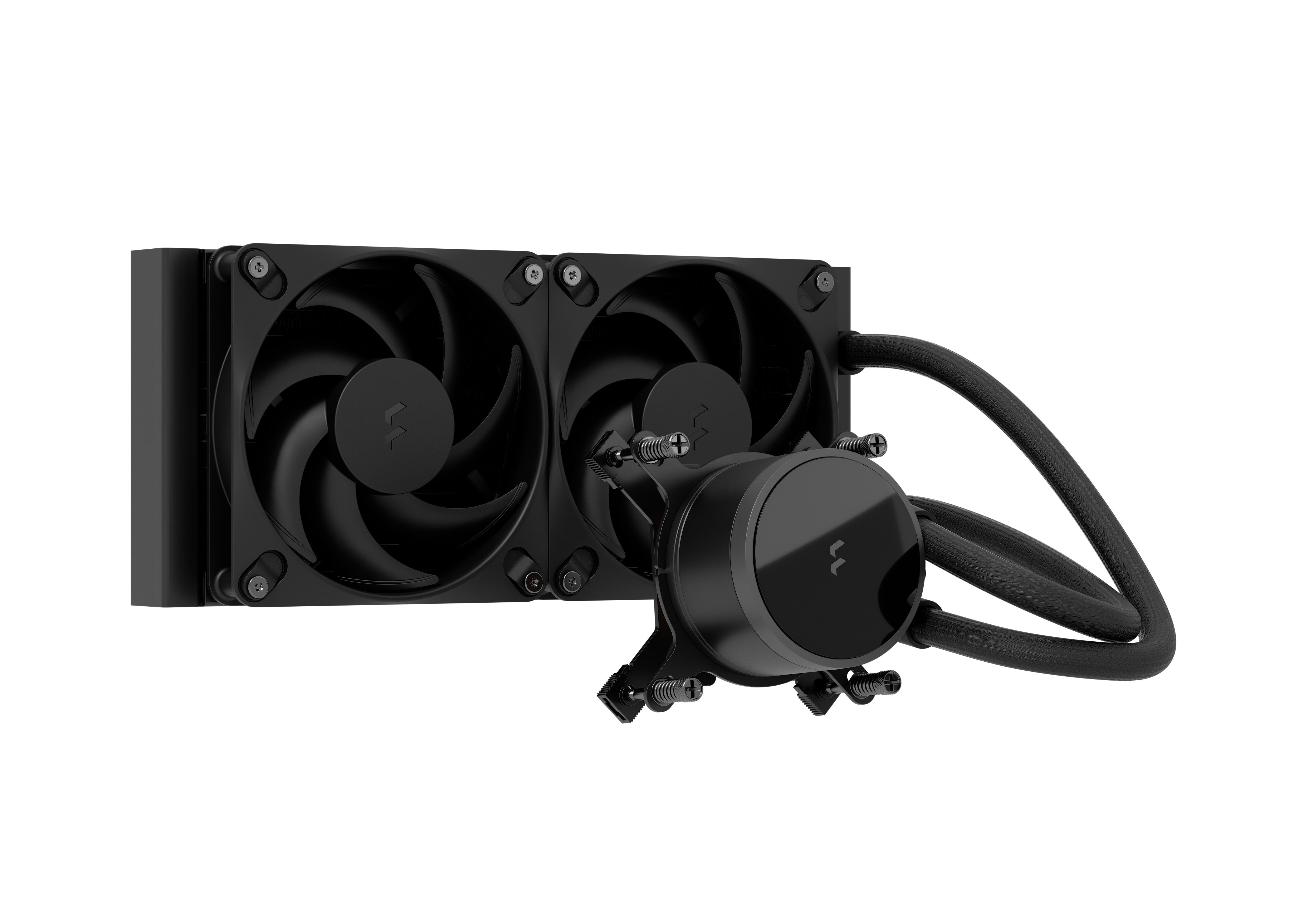 Fractal Design Radius 240 Cpu Komplett-Wasserkühlung Schwarz - Bild 3
