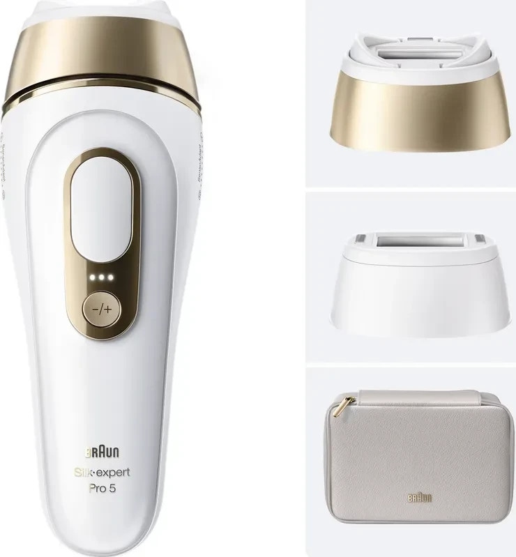 Braun Silk-Expert Pro Pl5210 Ipl Lichtimpulstechnologie (Ipl) Gold, Weiß 8700216937481 - Image 4