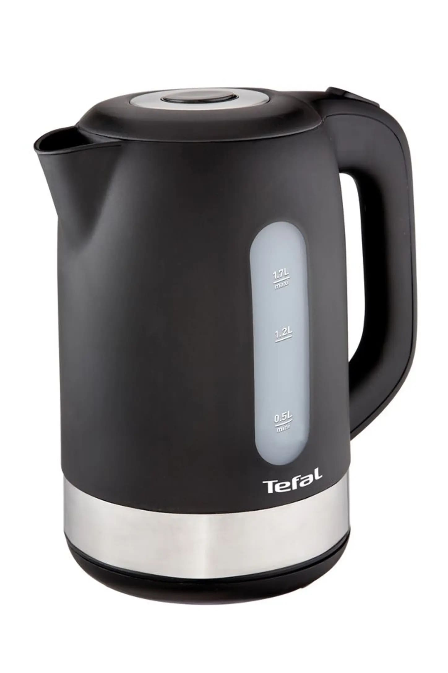 Tefal KO 3308 Wasserkocher 1,7 Liter Schwarz / Edelstahl