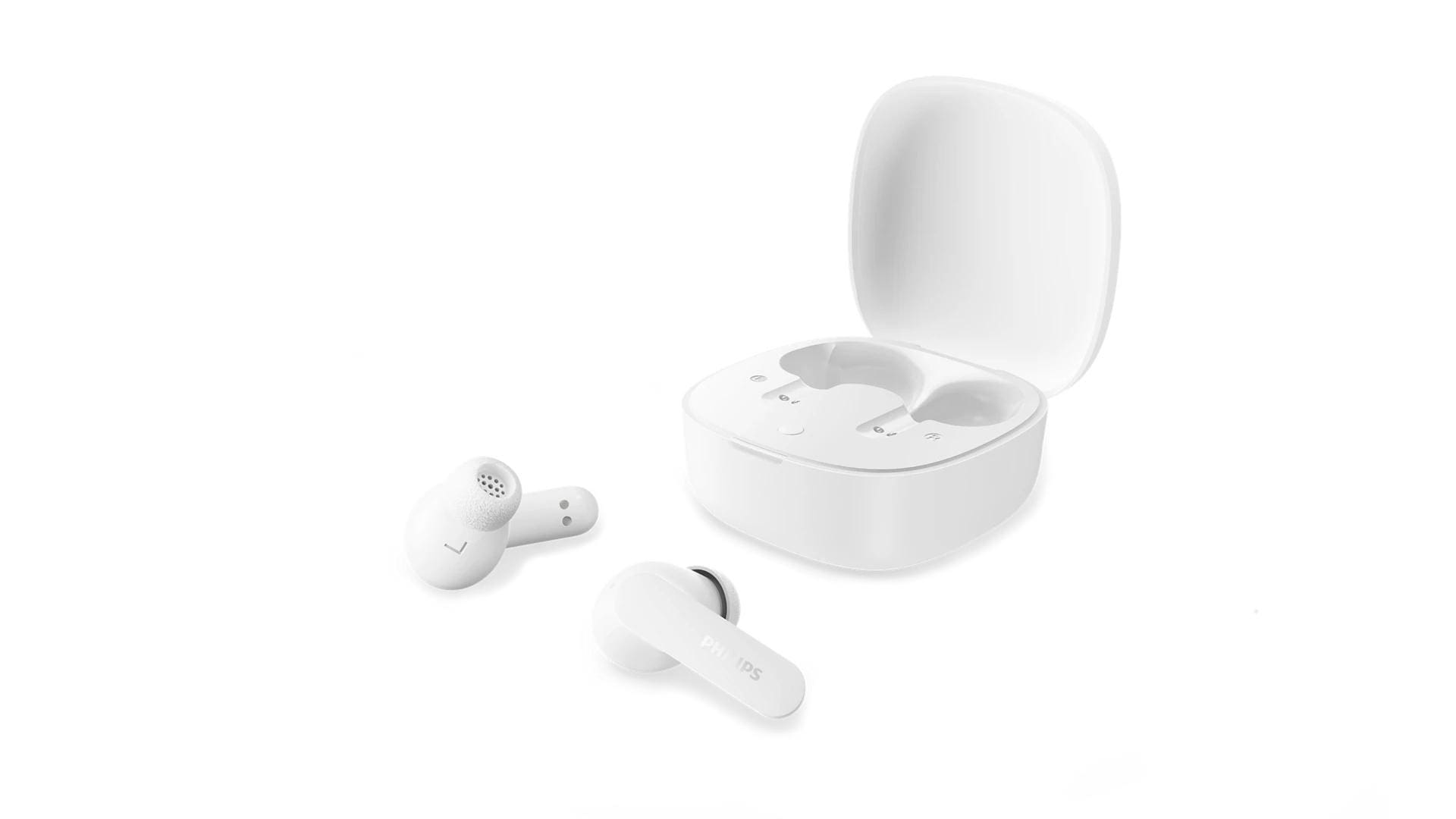 Philips Tat2200wt/00 Kabellose In-Ear Kopfhörer Usb-C Bluetooth Größe 6.0 Weiß - Bild 5