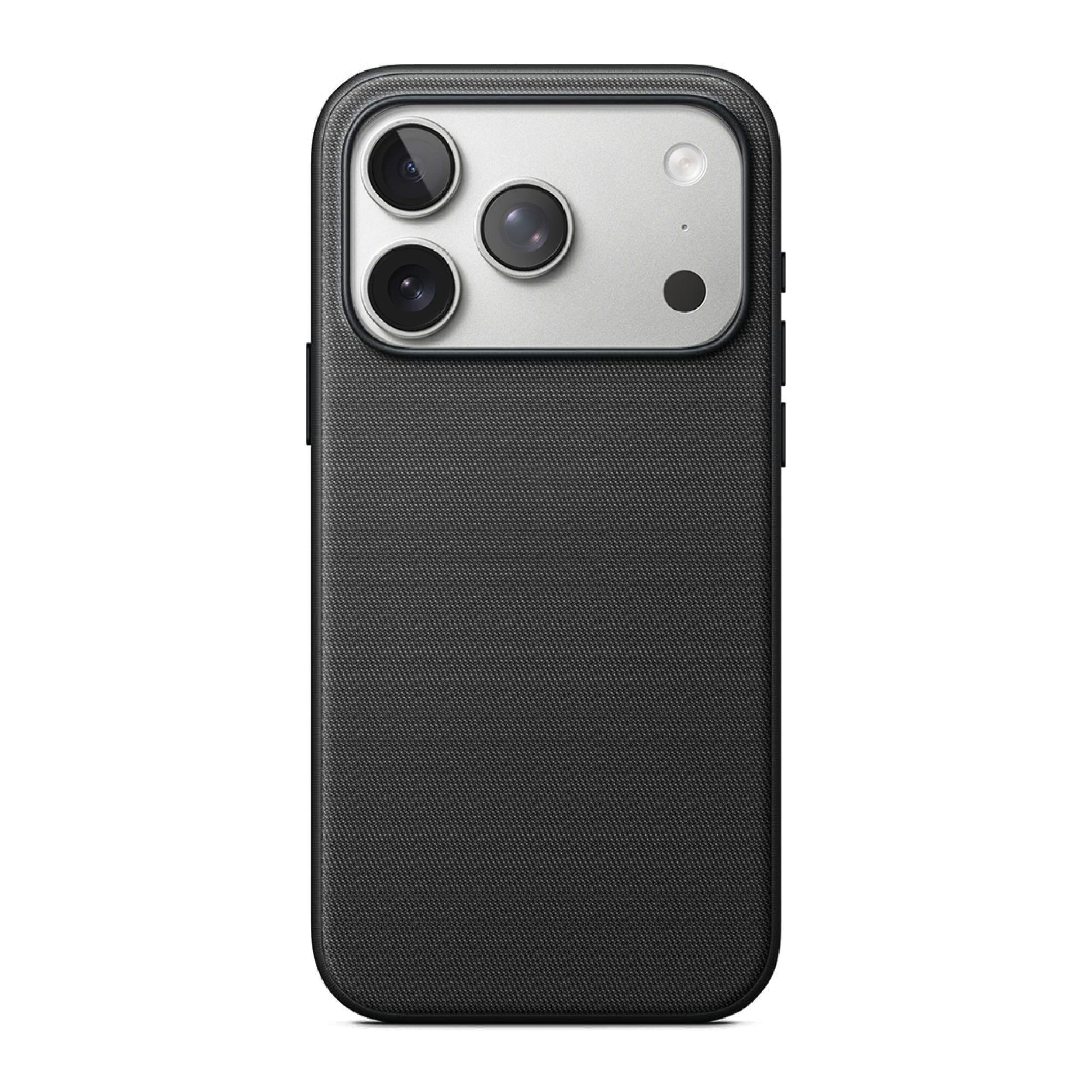 Vonmählen Fabric Case für iPhone 18 Pro Max schwarz