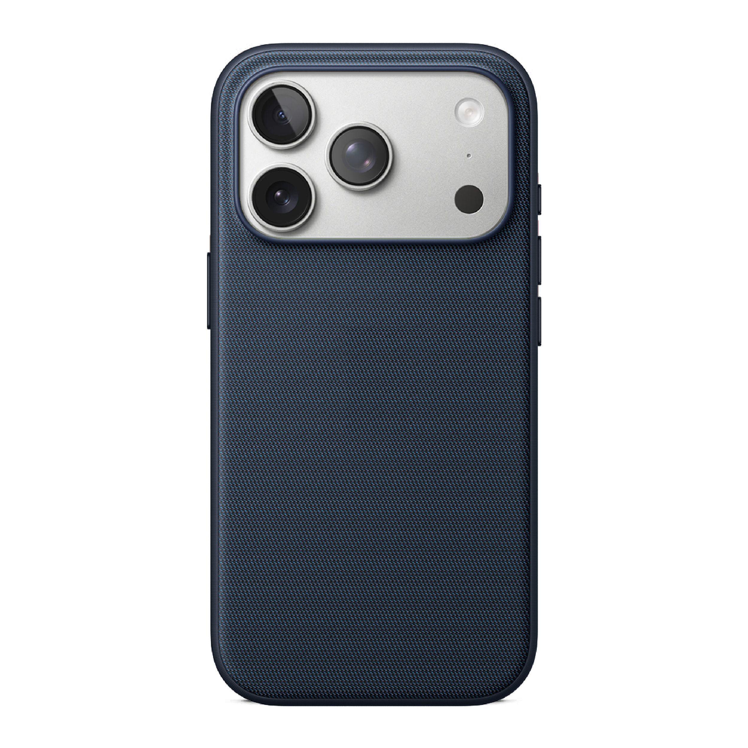 Vonmählen Fabric Case für iPhone 18 Pro Max dunkelblau