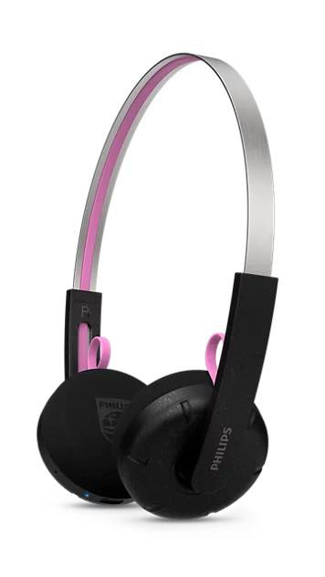 Philips TAMS1BK/00 kabellose und kabelgebundene On-ear Kopfhörer USB-C Bluetooth schwarz