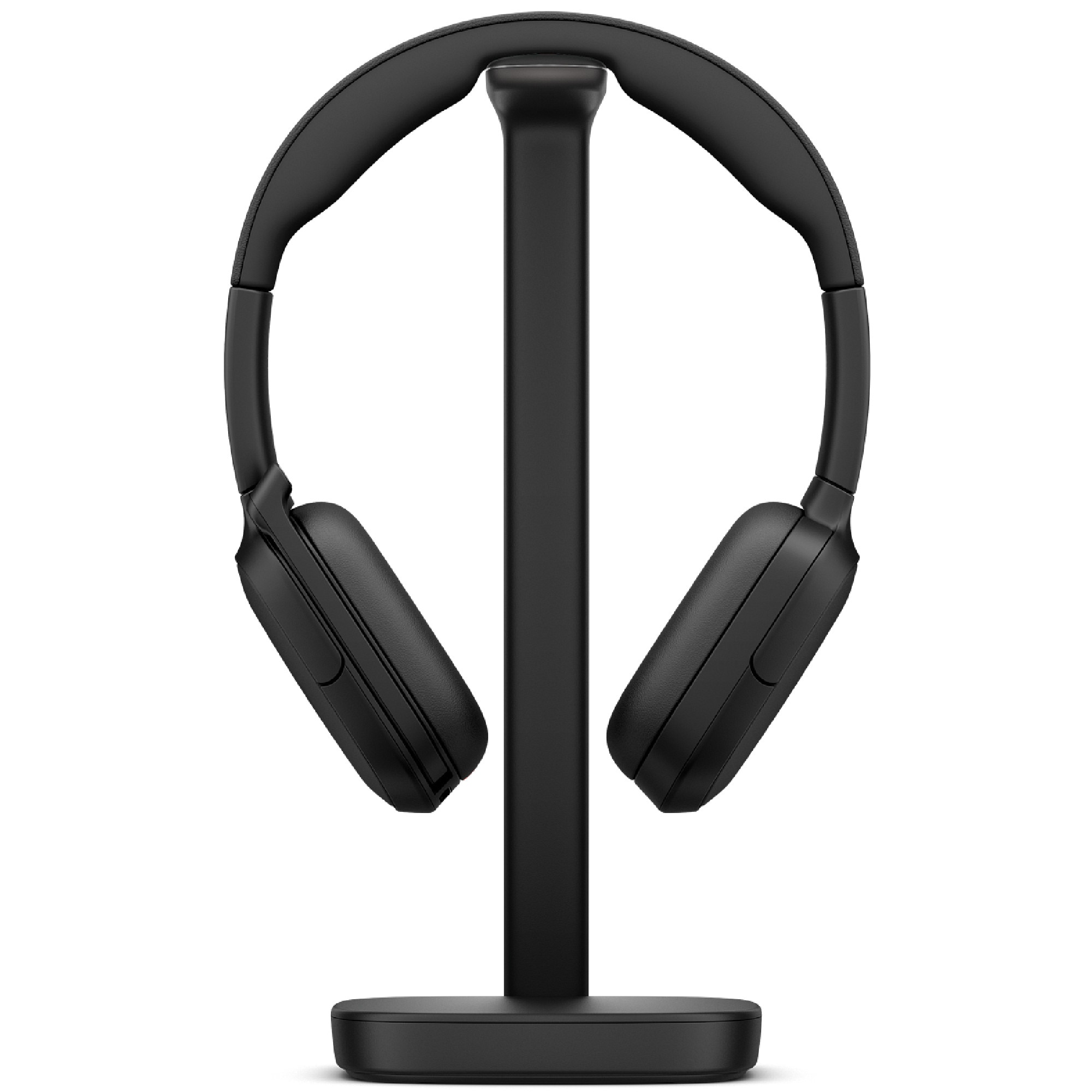 HP | Poly Focus 625 Stereo-Headset Schwarz, inkl. Ladestation, kabellos, Bluetooth, USB-C, ANC, Over-Ear-/ On-Ear-Kopfhörer (wechselbar)
