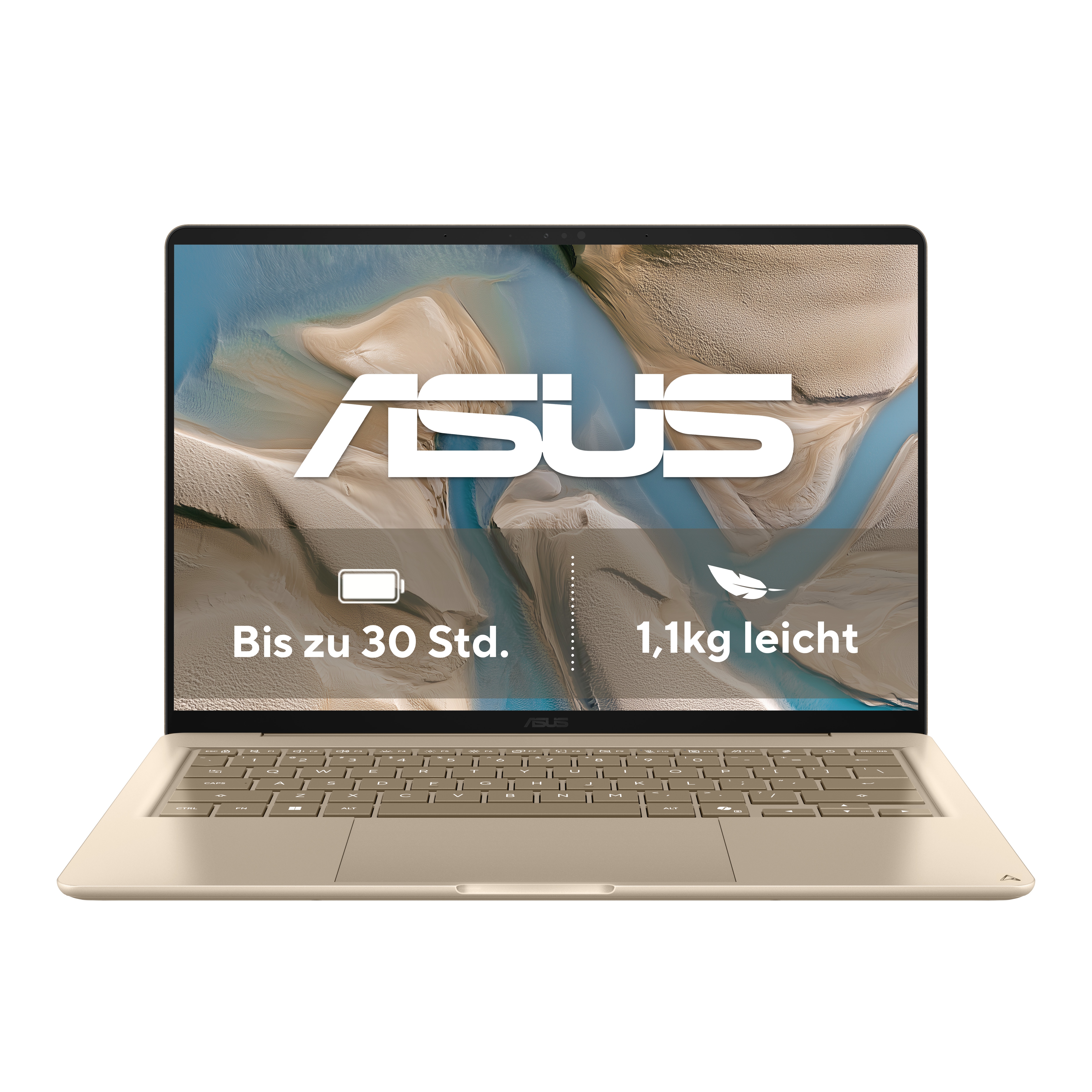ASUS Zenbook 14 UX3480QA-U1157W 14" WUXGA OLED Snapdragon X1-26-100 16GB/512GB Win11 Beige