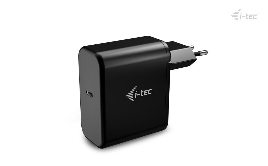 i-tec 100W USB-C GaN Ladegerät mit Power Delivery | Universal-Netzteil für Notebook, Tablet & Smartphone