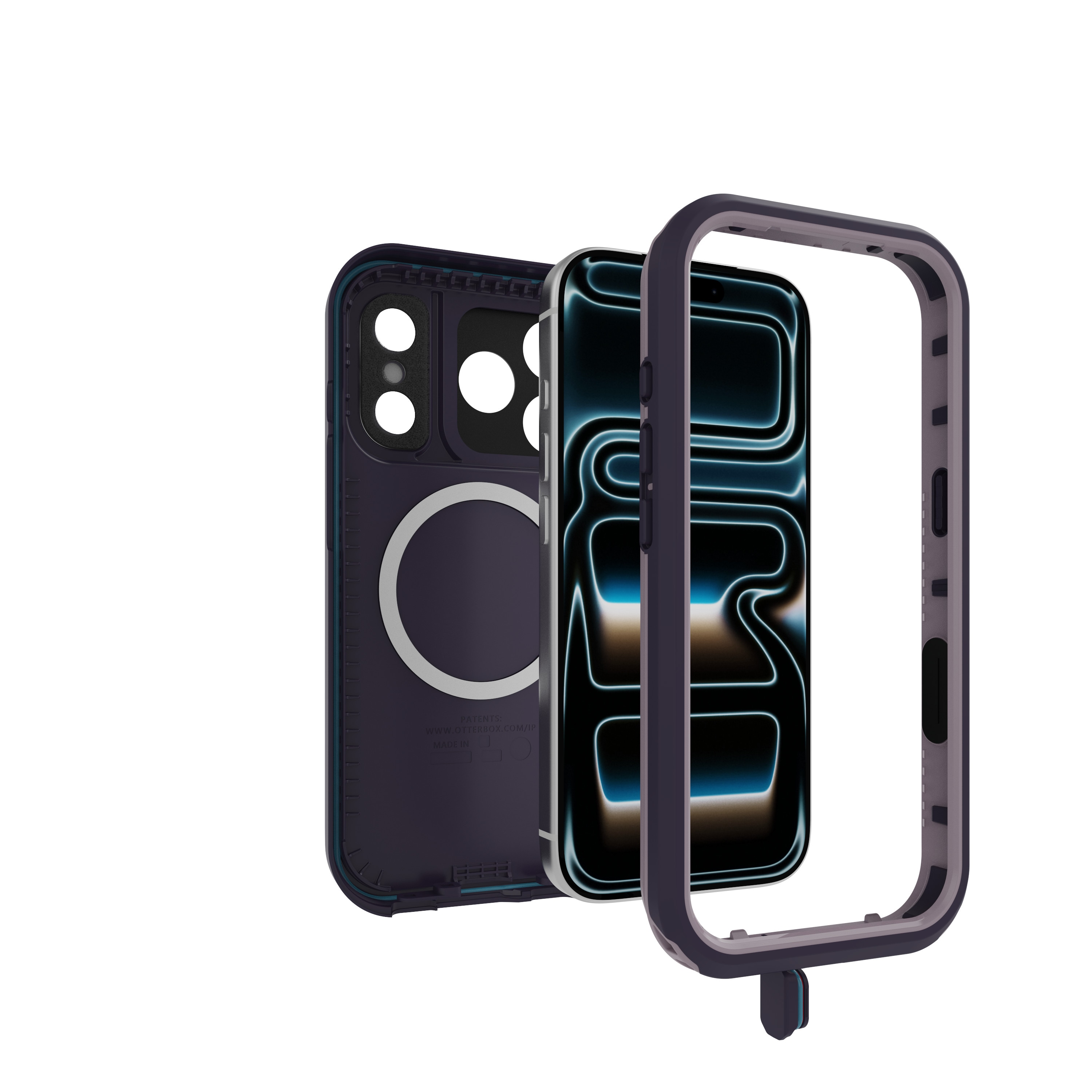 OtterBox Fre MagSafe Camera Control für Apple iPhone 17 Pro / 18 Pro Adomania - lila