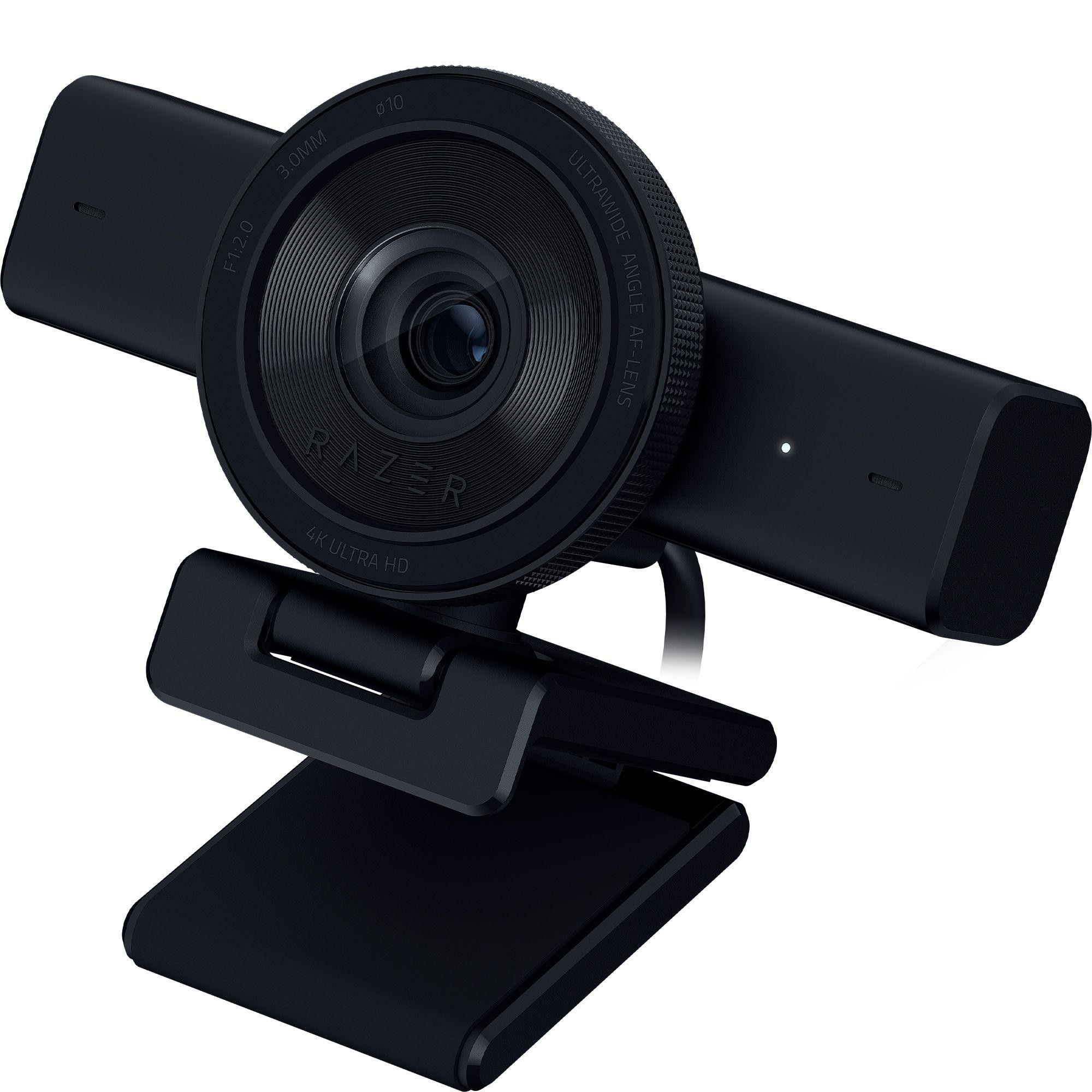 Razer Kiyo V2 4K KI-Webcam für Streaming & Content Creation | Sony STARVIS Sensor, HDR, Auto-Framing, USB-C