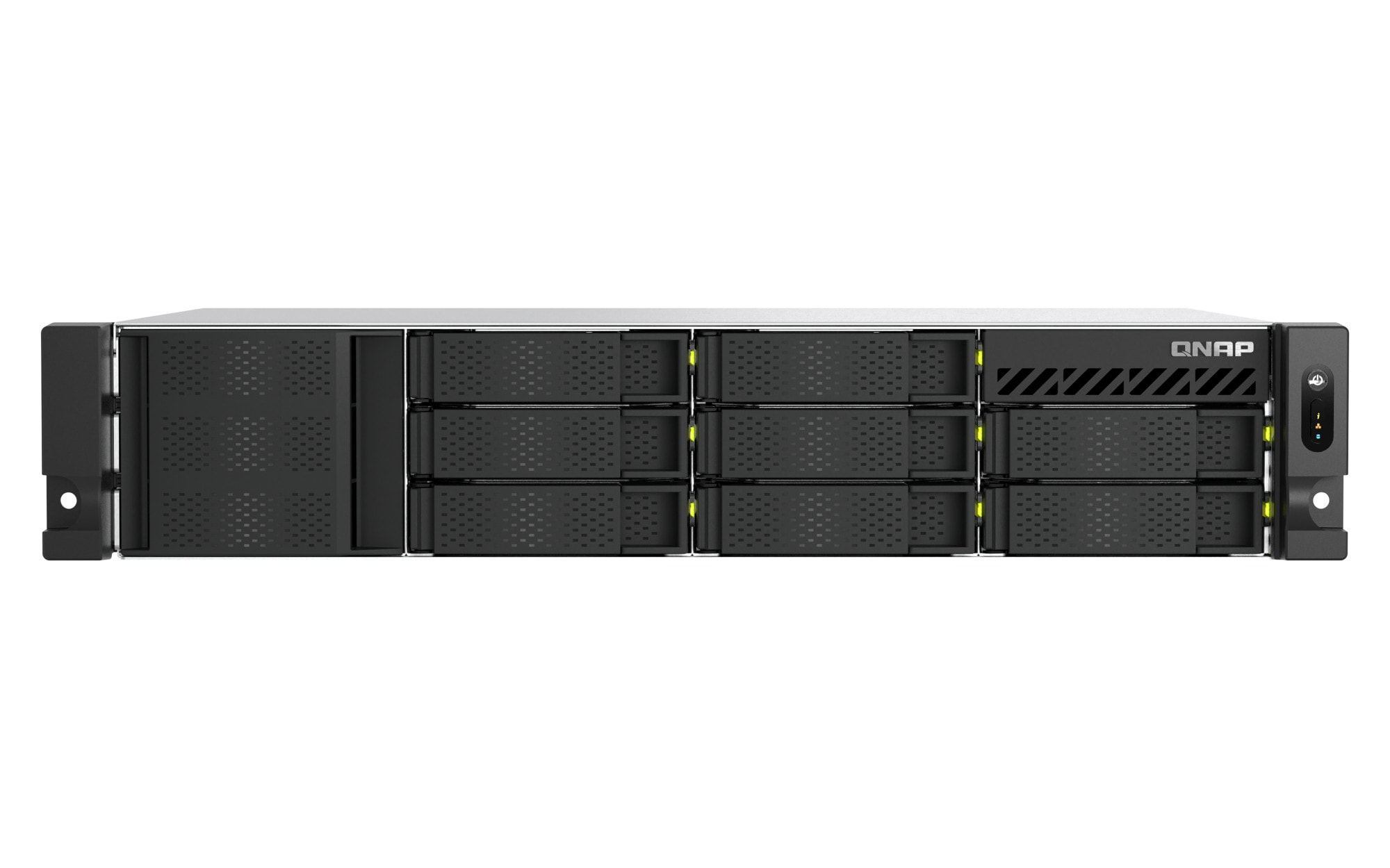 QNAP TS-h1073BXeU-8G NAS System 8+2-Bay NVMe SSD SATA NAS