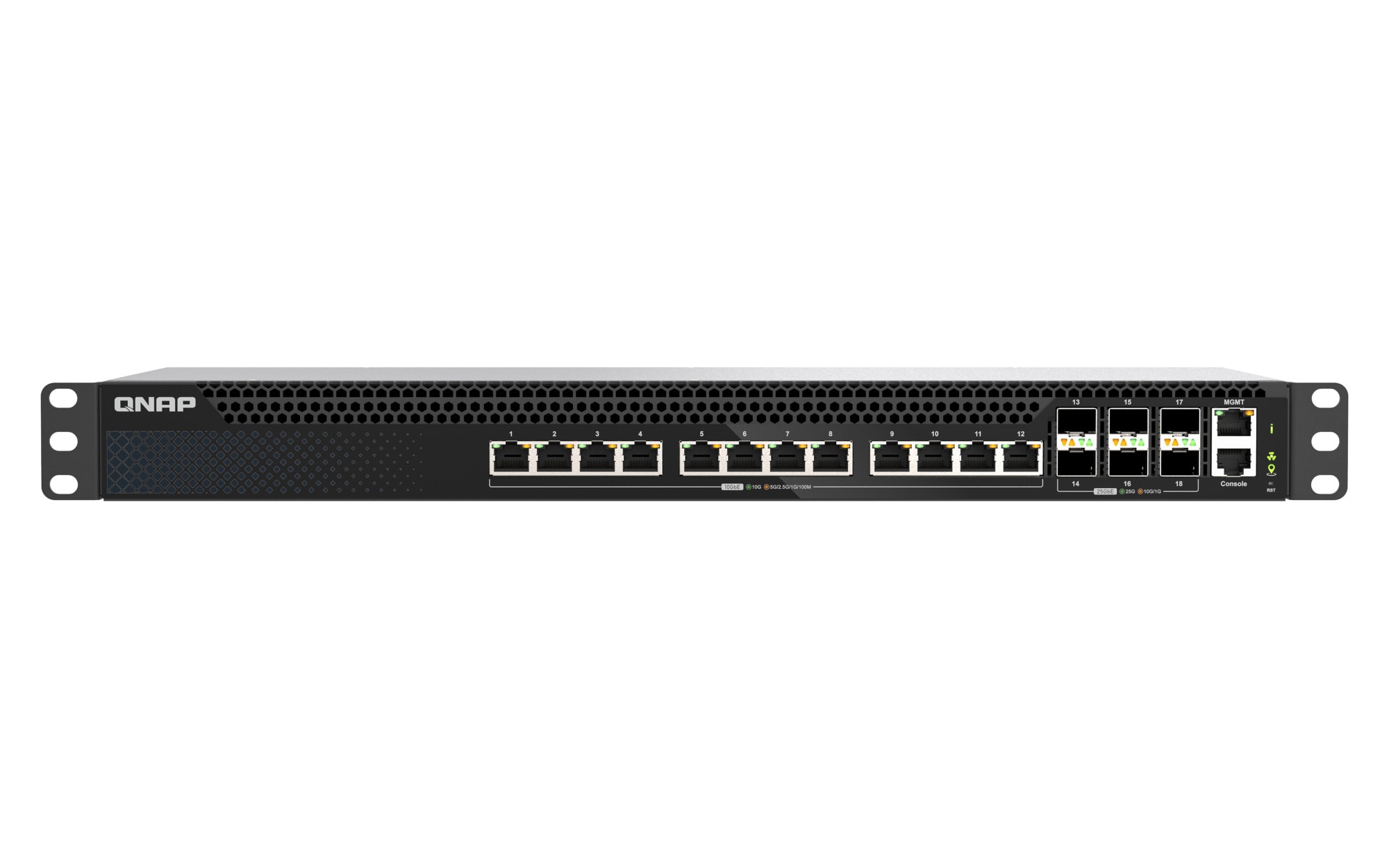 QNAP QSW-M5216-1T 25GbE Fiber Managed Switch mit 10GbE