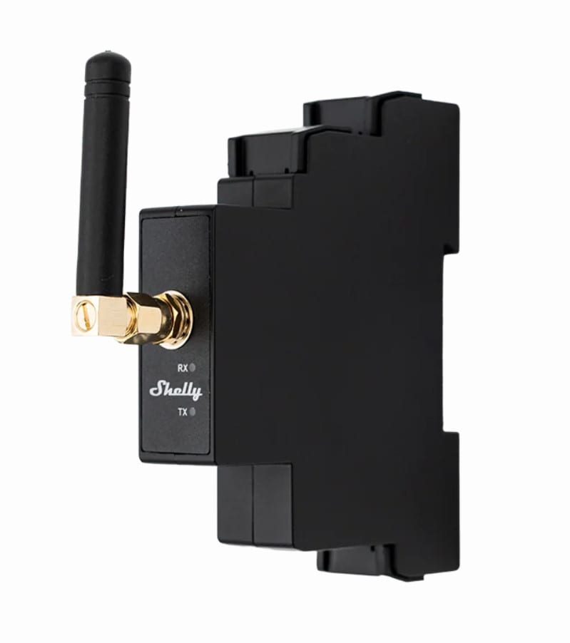 Shelly Pro LoRa Add-on Hutschiene Transmitter