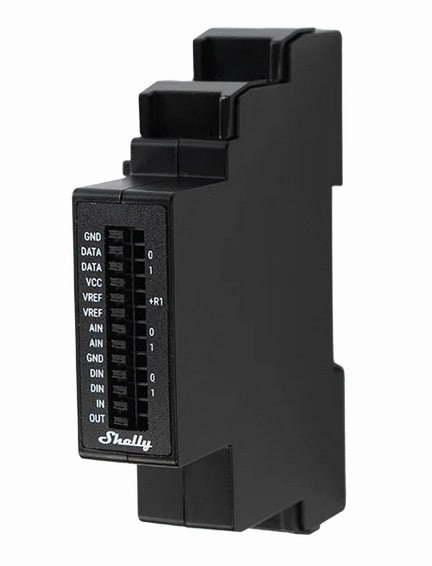 Shelly Pro Sensor Add-on Hutschiene