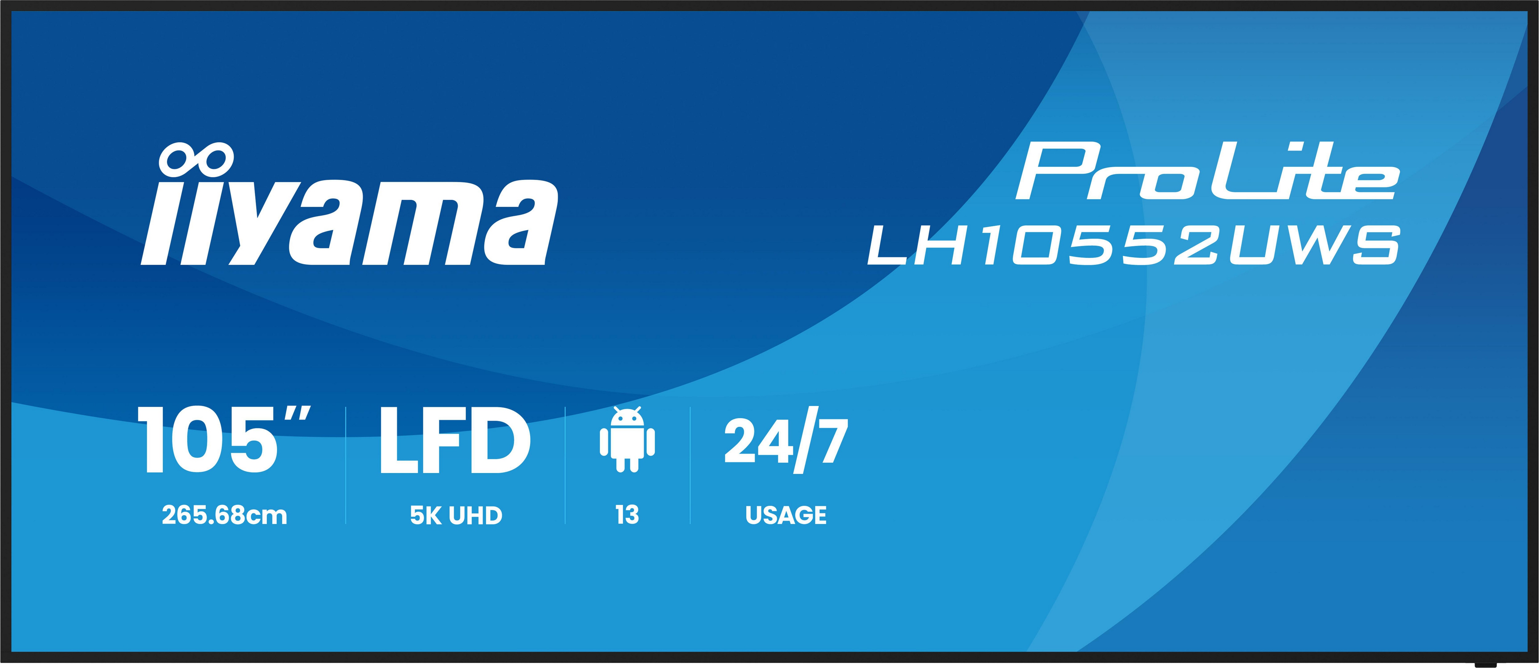 iiyama ProLite LH10552UWS-B1AG - 267 cm (105")