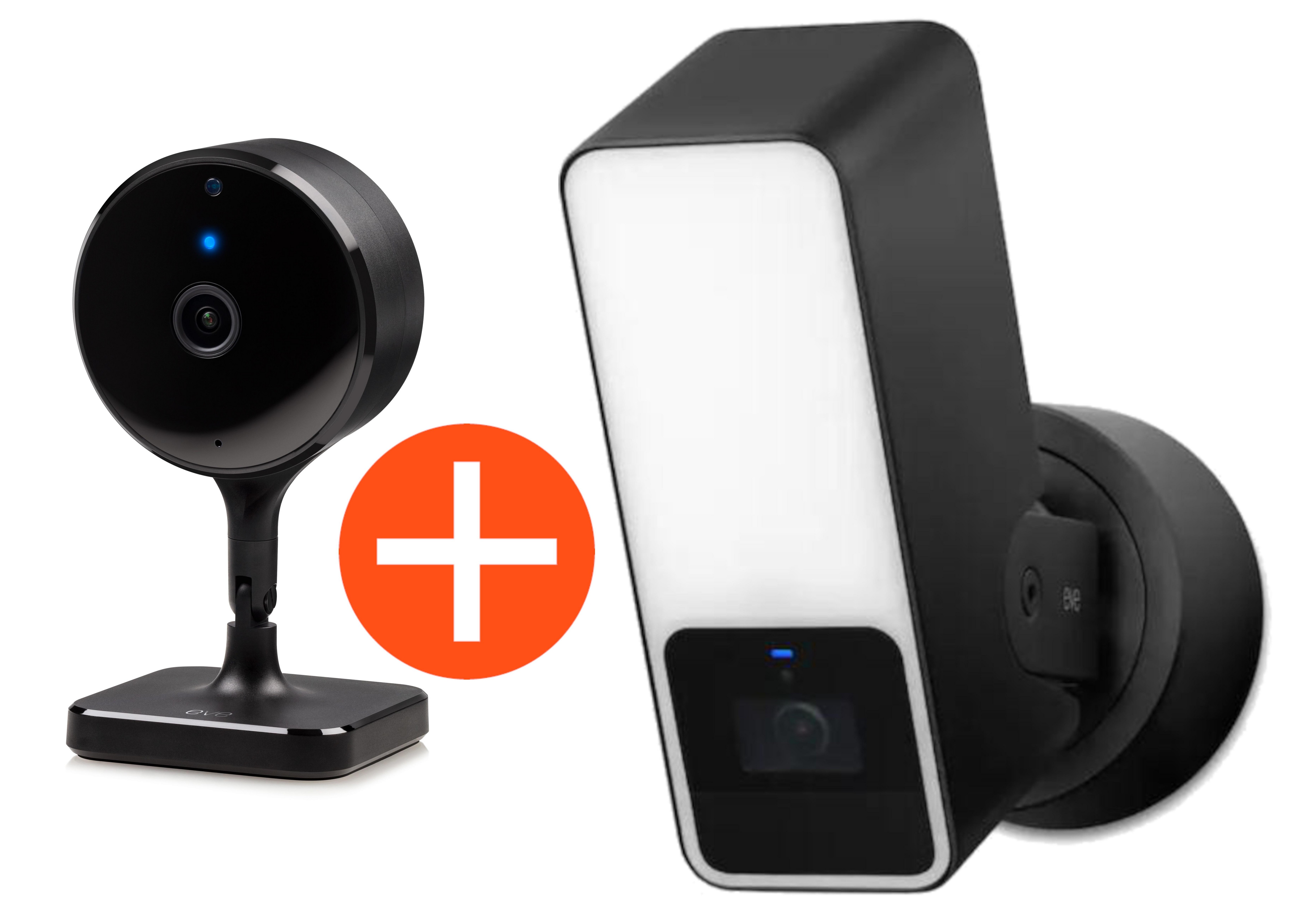 Eve Cam – Smarte Innenkamera + Eve Outdoor Cam 10ECA8101
