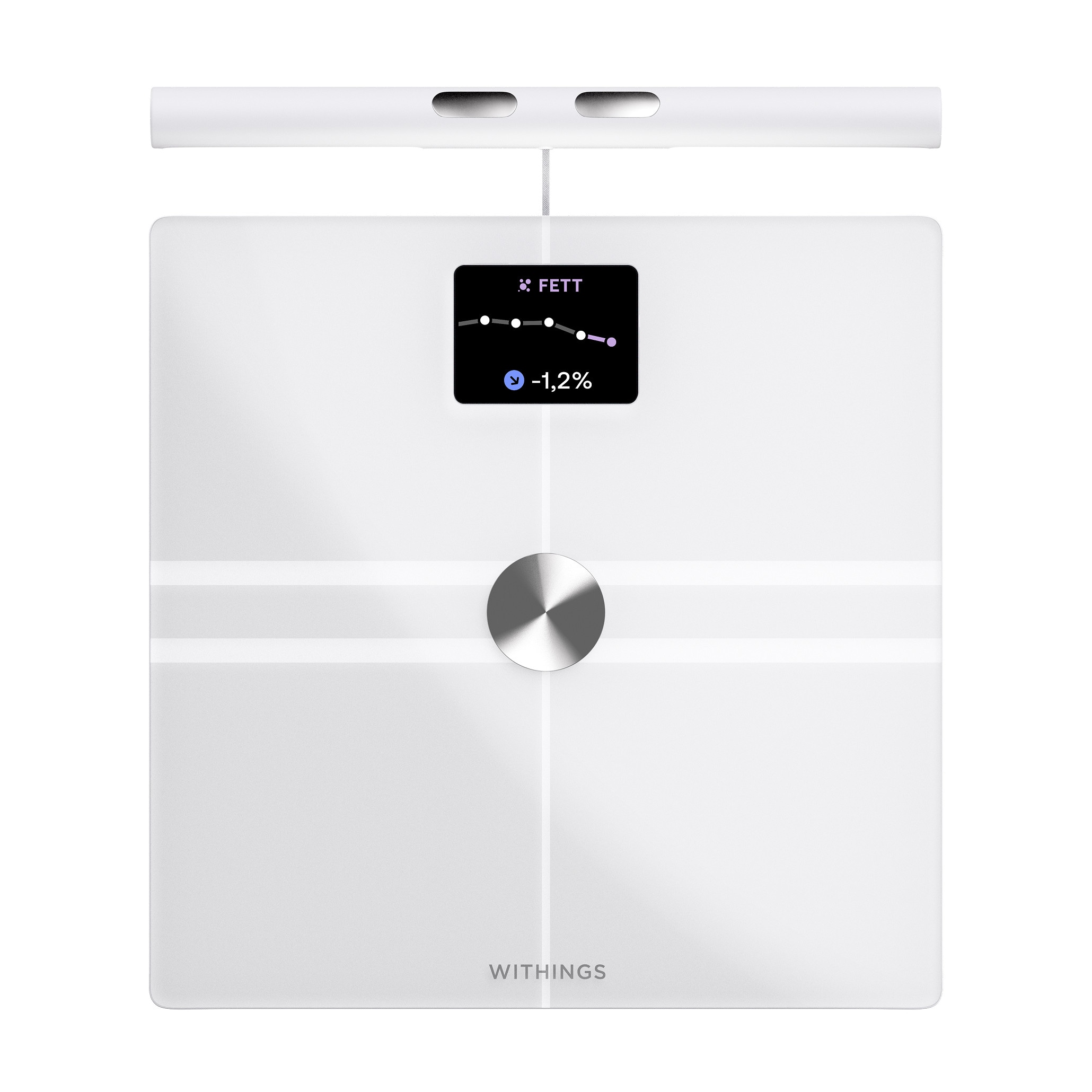 Withings Body Fit Smarte Körperwaage weiß