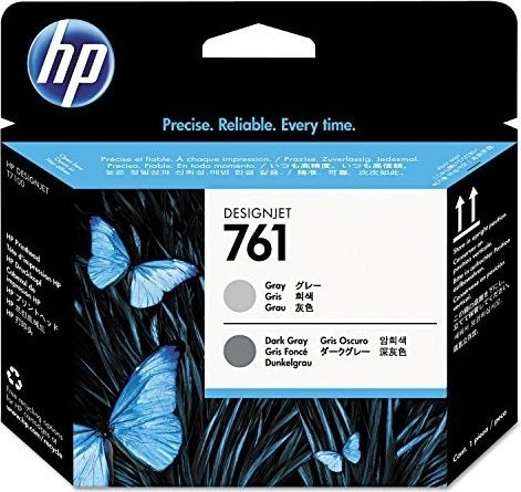 HP 761 Druckkopf grau, dunkelgrau CH647A