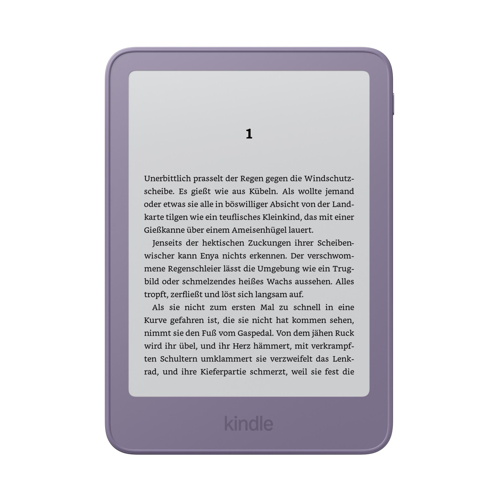 Amazon Kindle (2026 release) - Ube Purple, 16GB, 6"- E-Ink-Display, mit Werbung