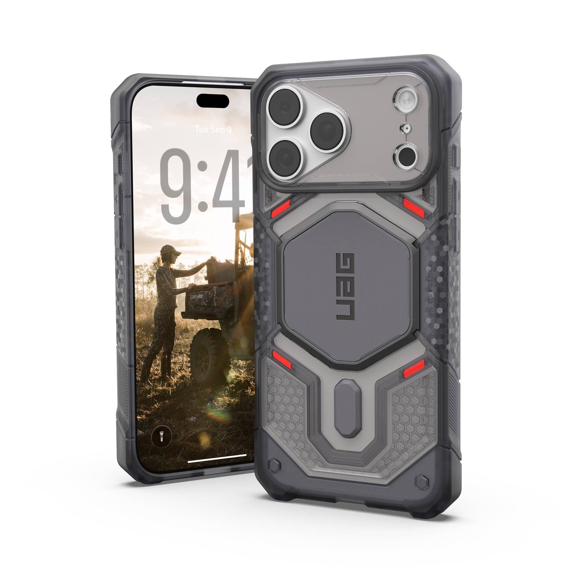 UAG Urban Armor Gear Monarch Pro MagSafe Case Limited VEIL Collection Apple iPhone 18 Pro Max/17 Pro Max ash (grau)