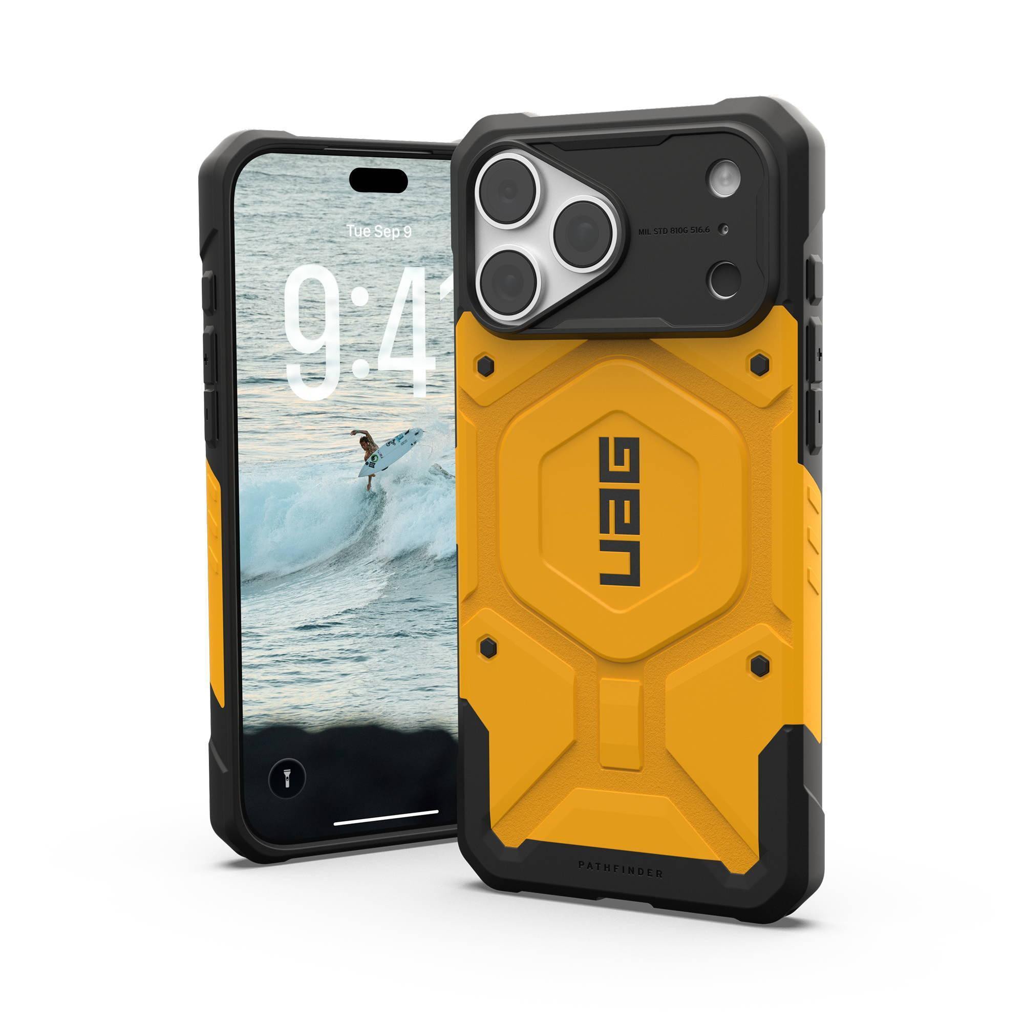 UAG Urban Armor Gear Pathfinder MagSafe Case Apple iPhone 18 Pro Max/17 Pro Max heritage gelb