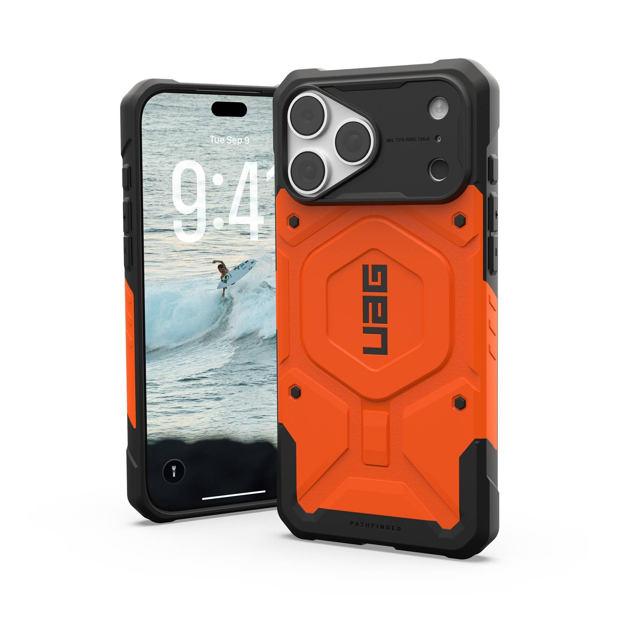 UAG Urban Armor Gear Pathfinder MagSafe Case Apple iPhone 18 Pro Max/17 Pro Max orange