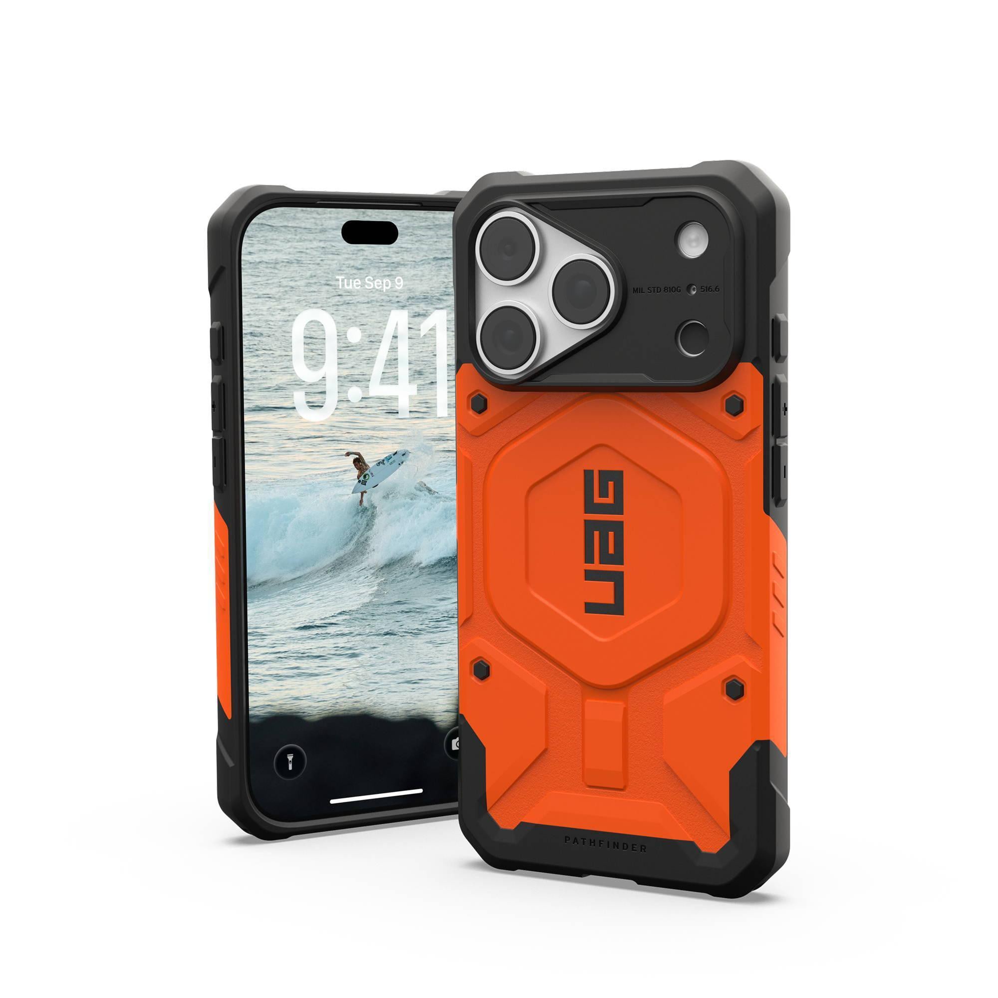 UAG Urban Armor Gear Pathfinder MagSafe Case Apple iPhone 18 Pro /17 Pro orange