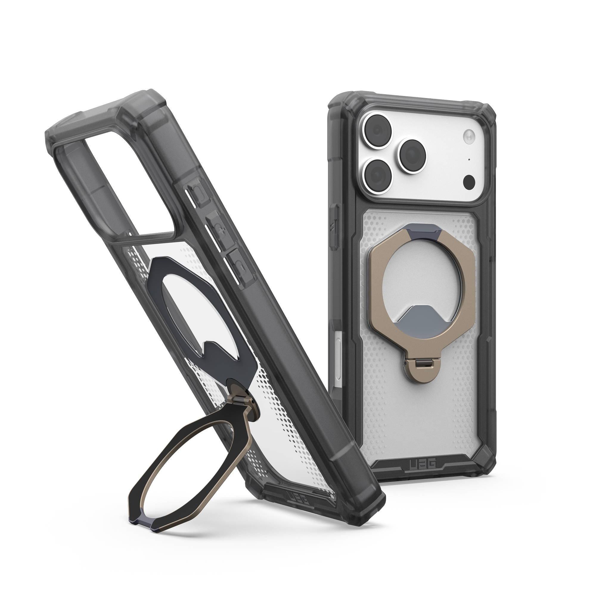 UAG Urban Armor Gear Plasma XTE 360 MagSafe Kickstand Case Apple iPhone 18 Pro Max/17 Pro Max ash (grau)/titan/transparent