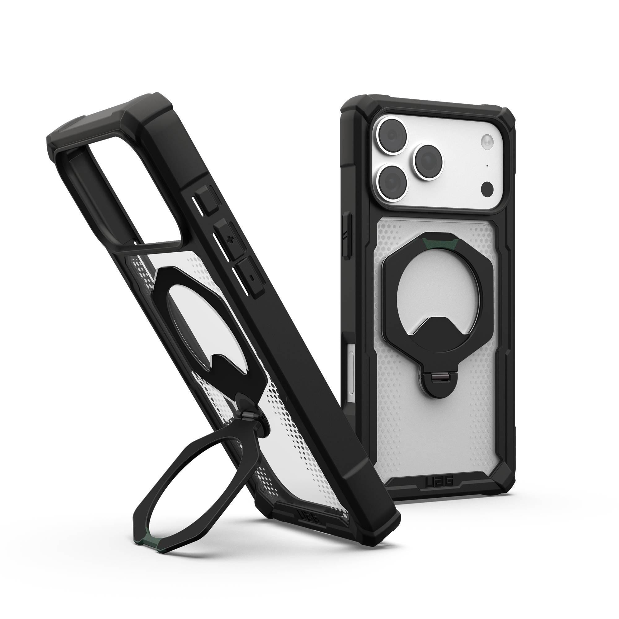 UAG Urban Armor Gear Plasma XTE 360 MagSafe Kickstand Case Apple iPhone 18 Pro Max/17 Pro Max schwarz/transparent