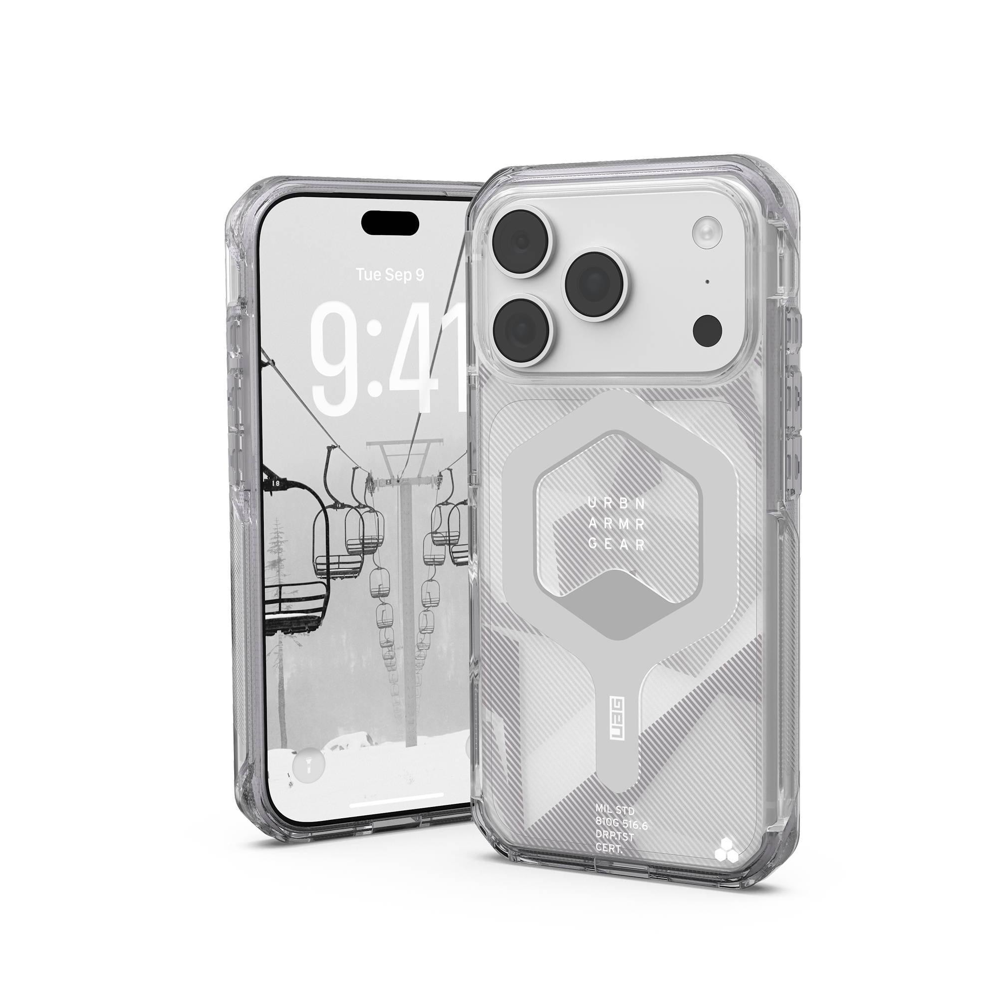UAG Urban Armor Gear Plyo MagSafe Case Limited Edition Apple iPhone 18 Pro Max/17 Pro Max ice (transparent)/smoke