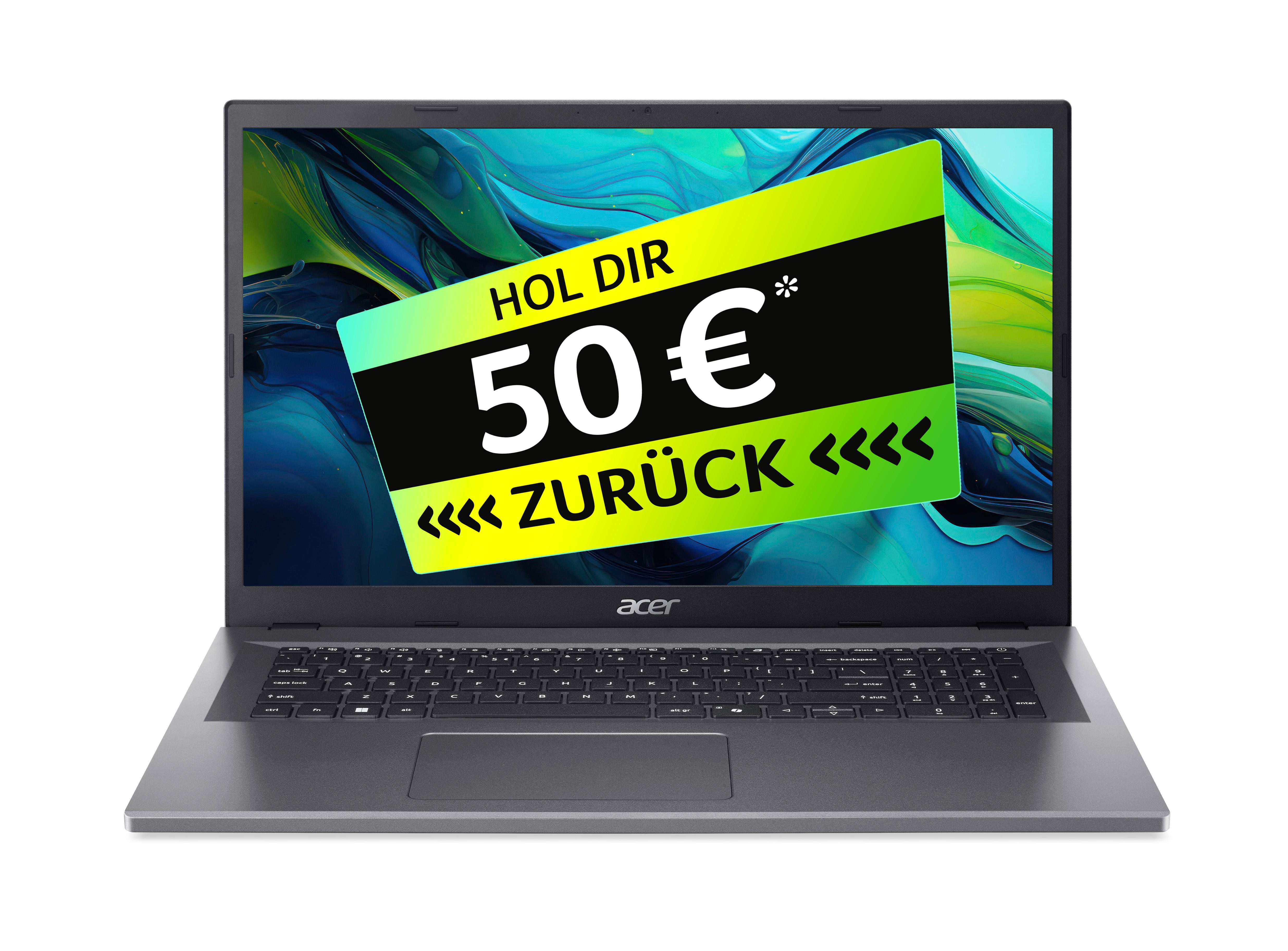 Acer Aspire Go 17 AG17-31P-3652 17,3" FHD IPS Core 3 N355 16GB/512GB Win11