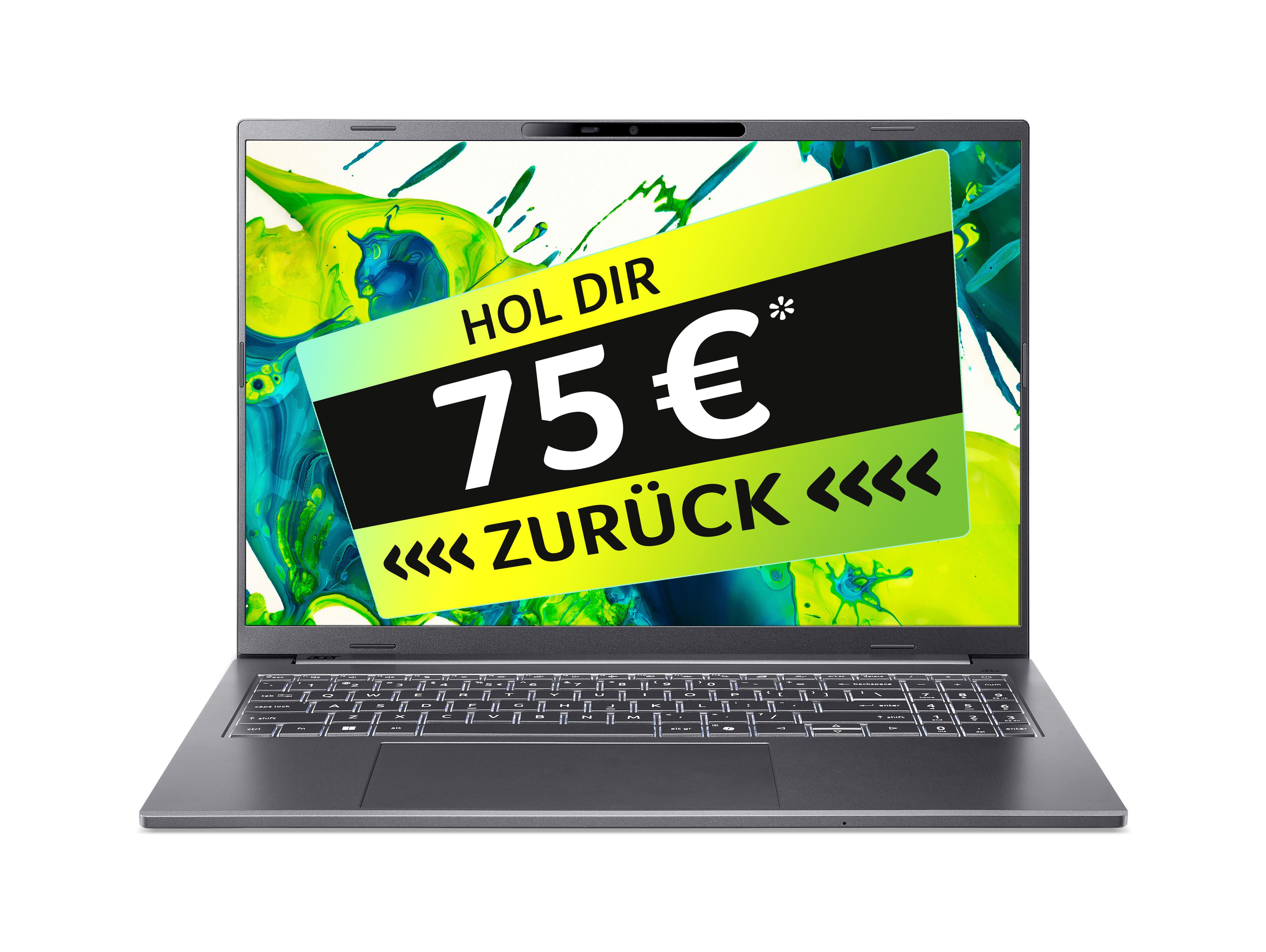 Acer Aspire 16 AI A16-A71M-R93M 16" WUXGA Ryzen AI 5 430 16GB/512GB Win11
