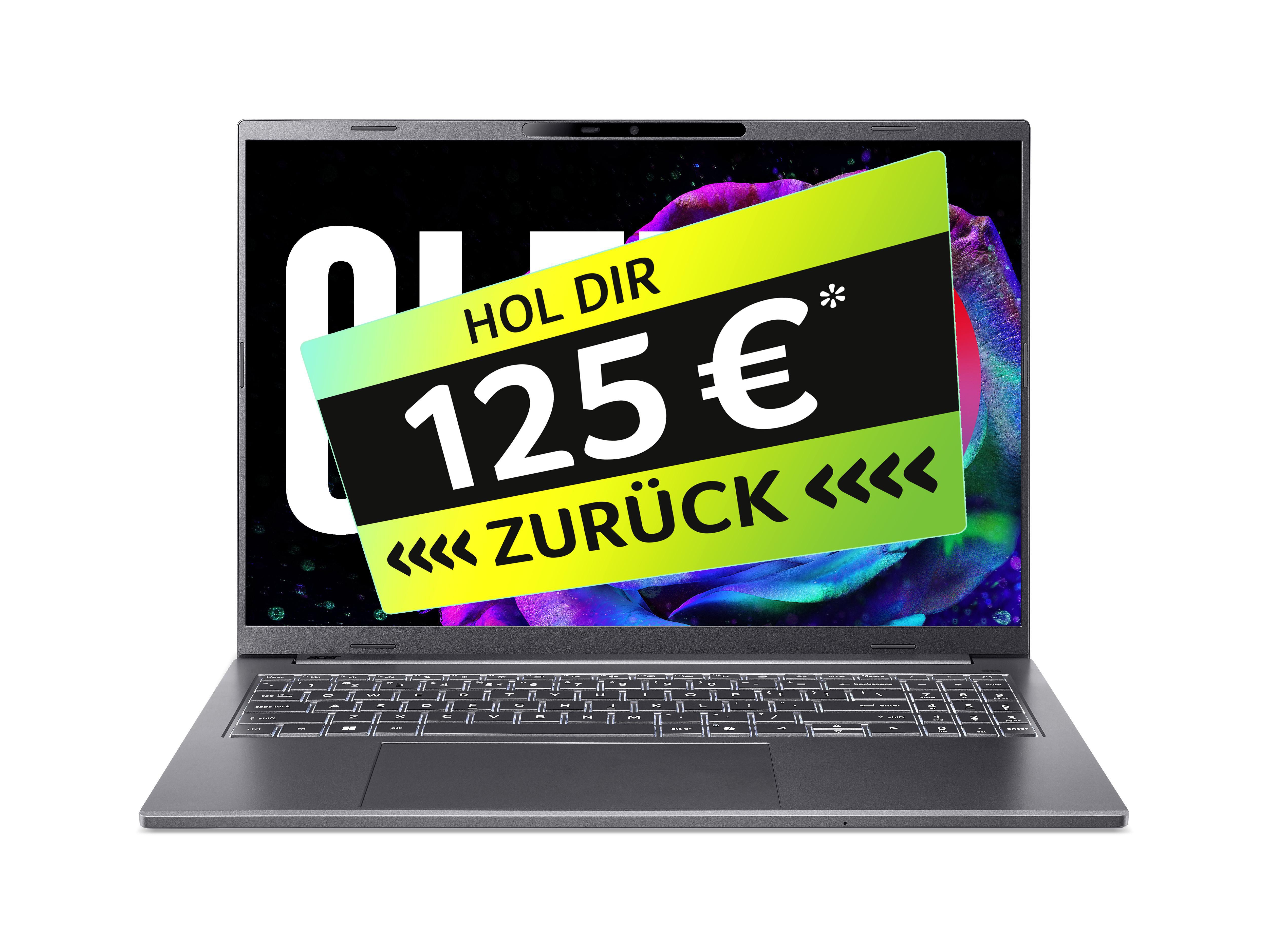 Acer Aspire 16 AI OLED A16-A71M-R0K6 16" WUXGA Ryzen AI 7 445 16GB/512GB Win11