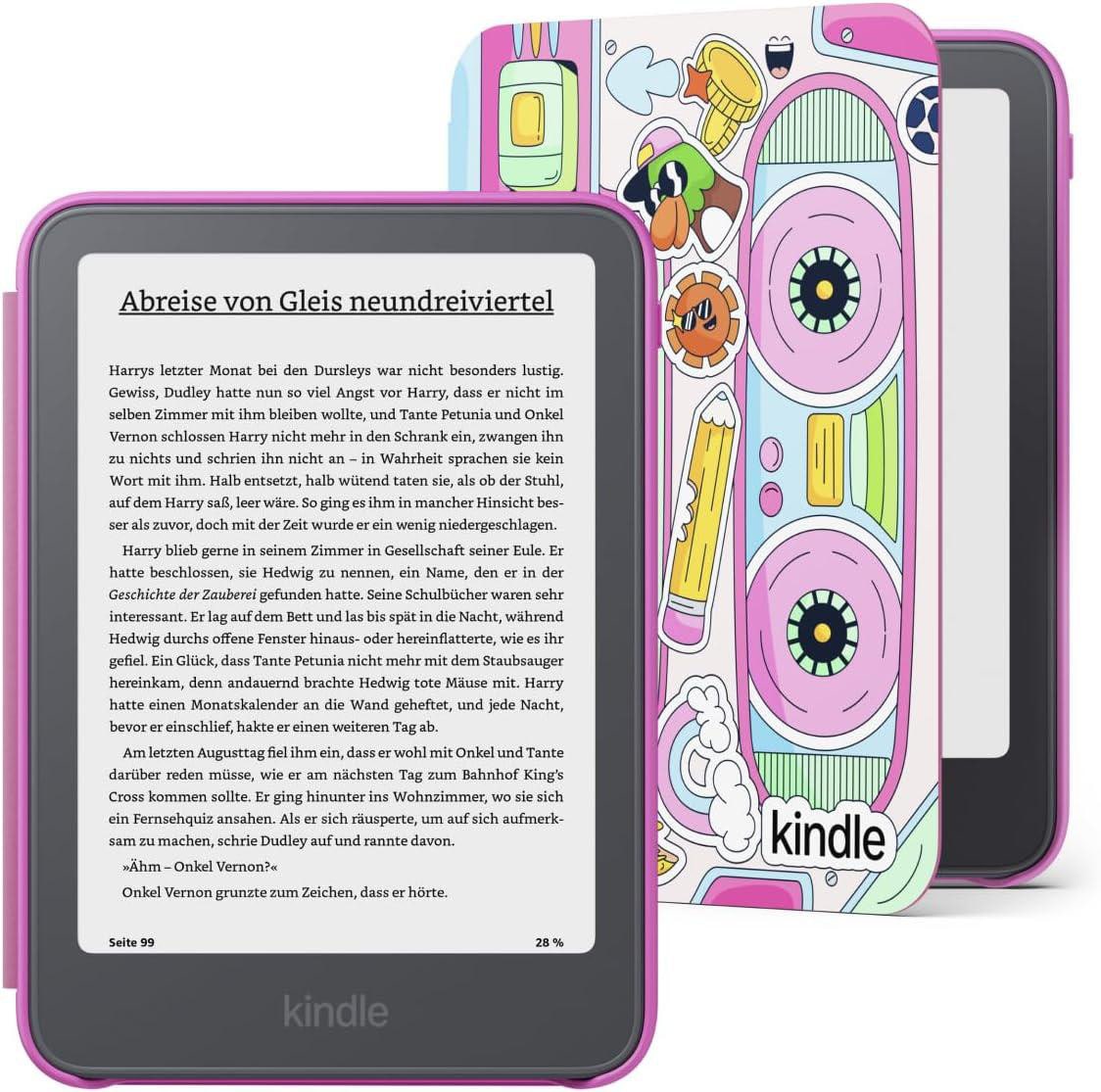 Amazon Kids Kindle (2026 release) - Bookman, 16GB, 6"- E-Ink-Display, mit Werbung