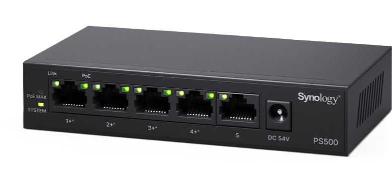 Synology 5-Port Poe Switch Ps500