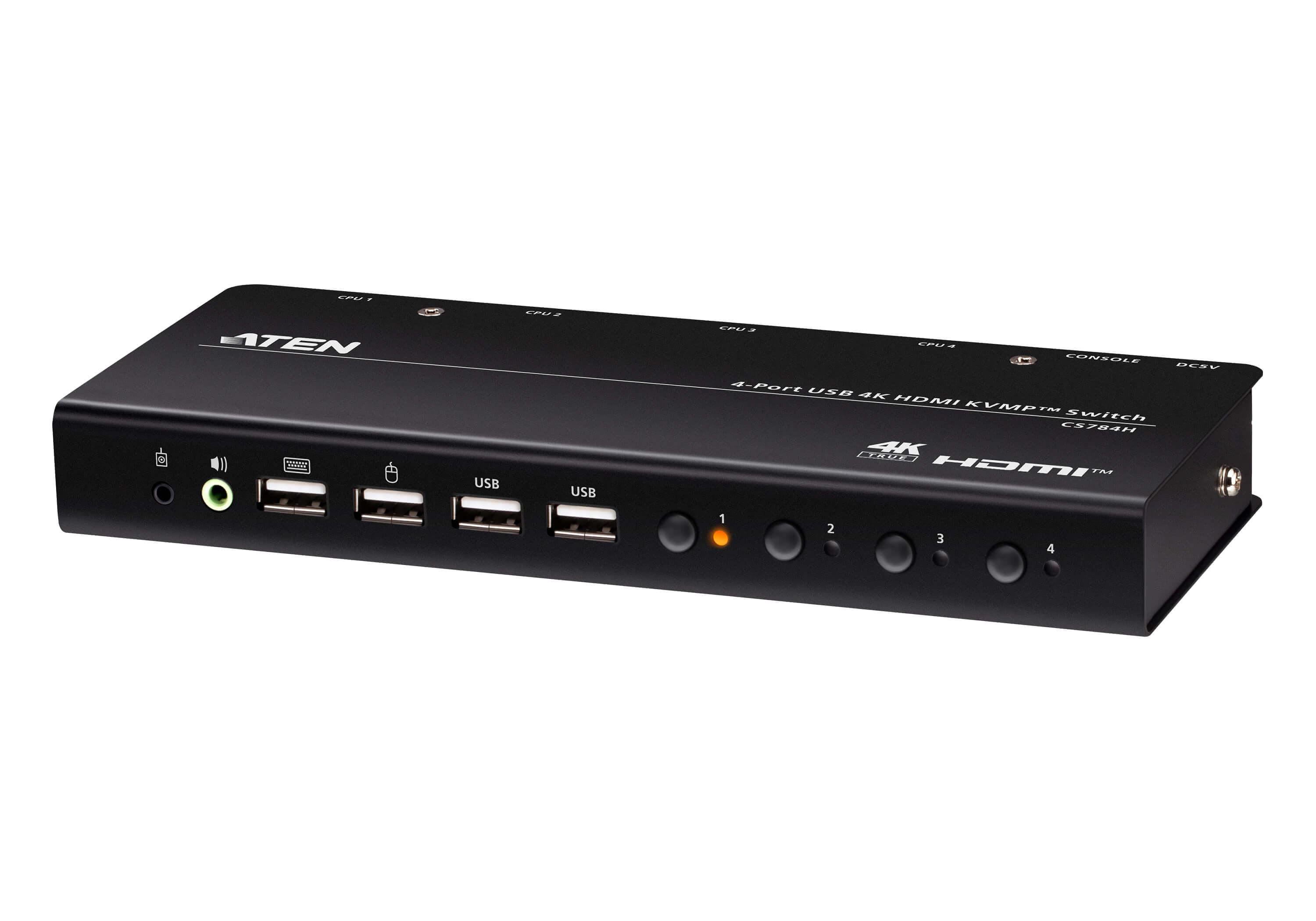 ATEN CS784H 4-Port-KVM-Switch USB 4K HDMI - Bild 6