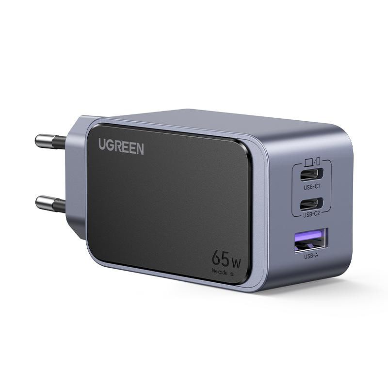 Ugreen Nexode Ladegerät X553 Gan 65W Schwarz/Grau 35042