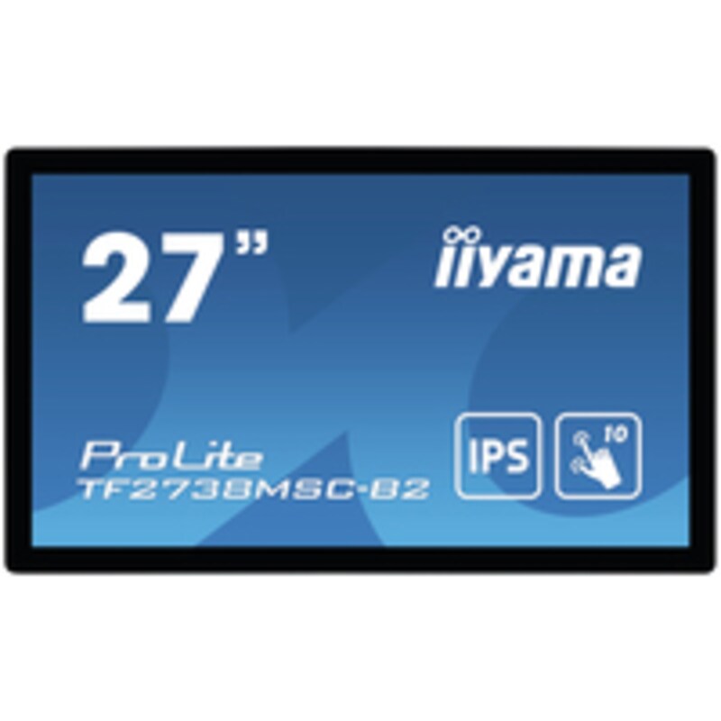 Iiyama ProLite TF2738MSC-B2 - 68,6 cm (27 Zoll) - 1920 x 1080 Pixel - Full HD - LED - 5 ms - Schwarz